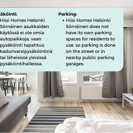 Hiisi Homes Helsinki Soernaeinen Exterior photo